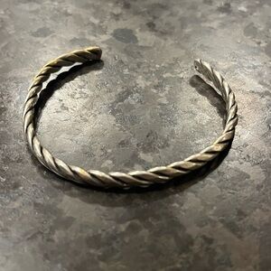 Twisted Metal Cuff Bracelet